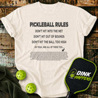 Pickleball Rules T-Shirt