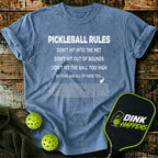 Pickleball Rules T-Shirt
