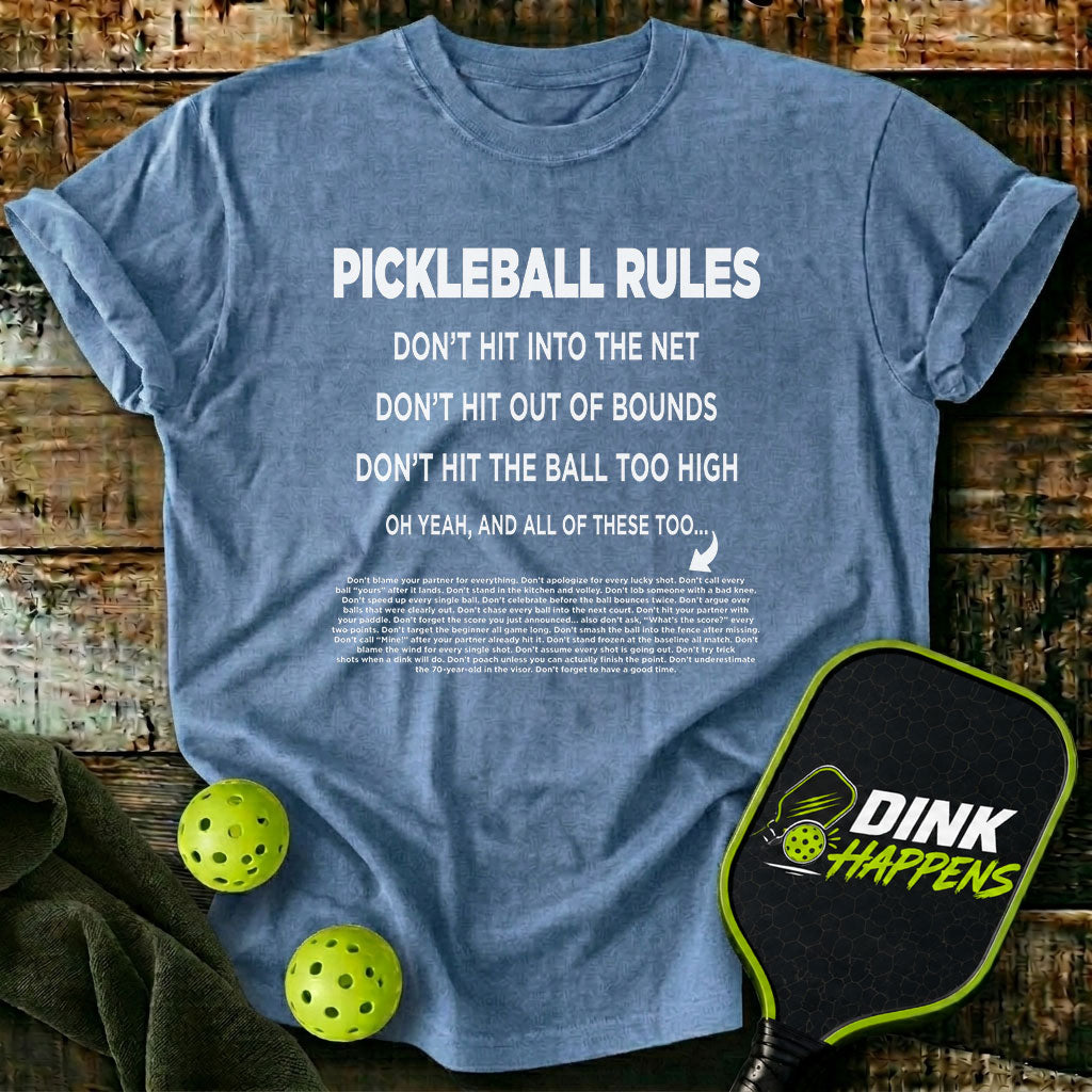 Pickleball Rules T-Shirt