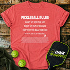 Pickleball Rules T-Shirt