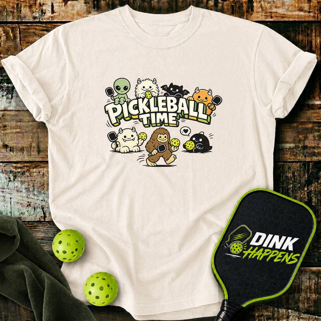 Pickleball Time - Monster Squad Pickleball T-Shirt