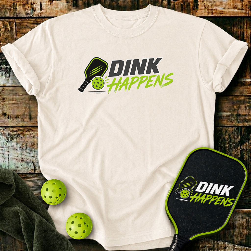 Dink Happens - Large Logo T-Shirt