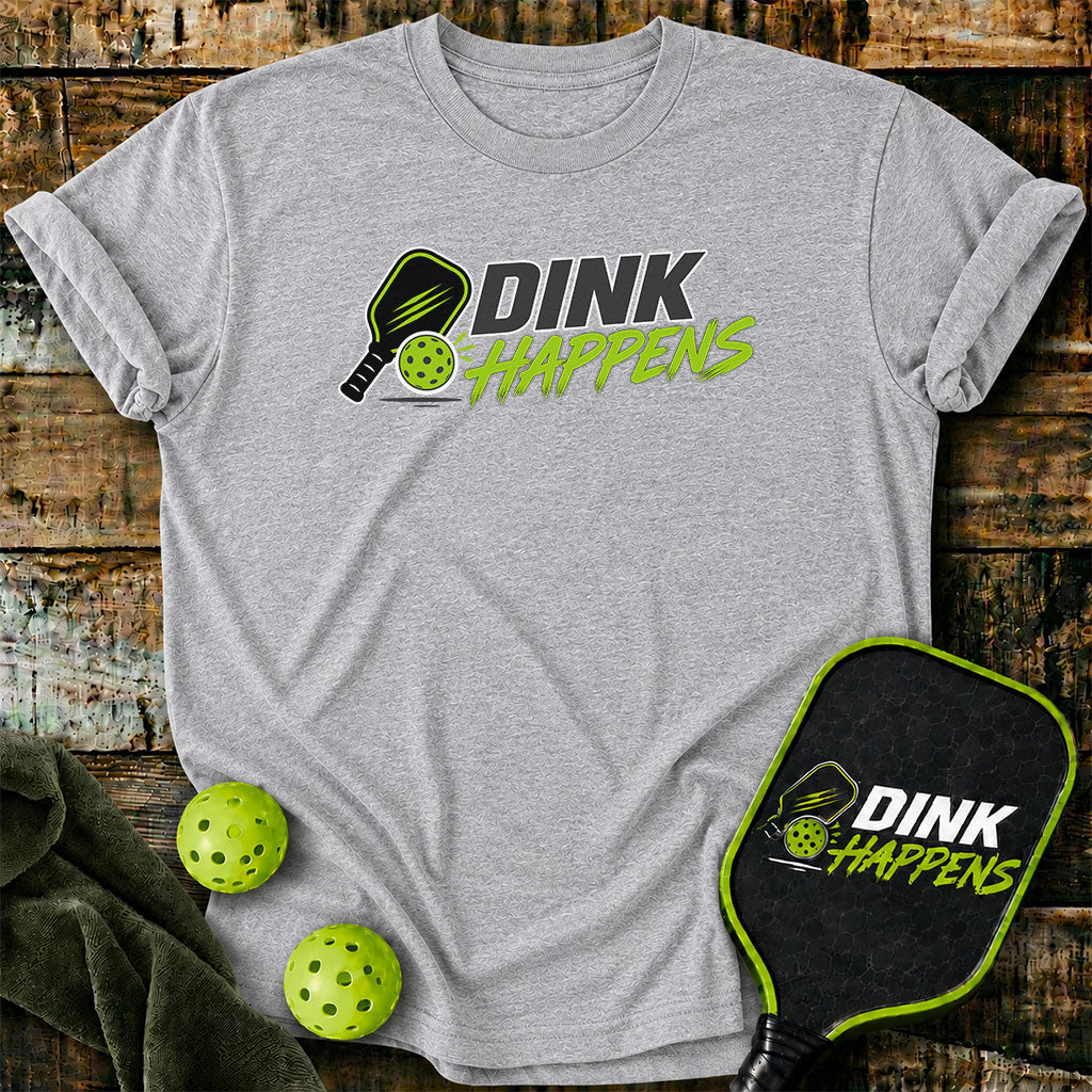 Dink Happens - Large Logo T-Shirt