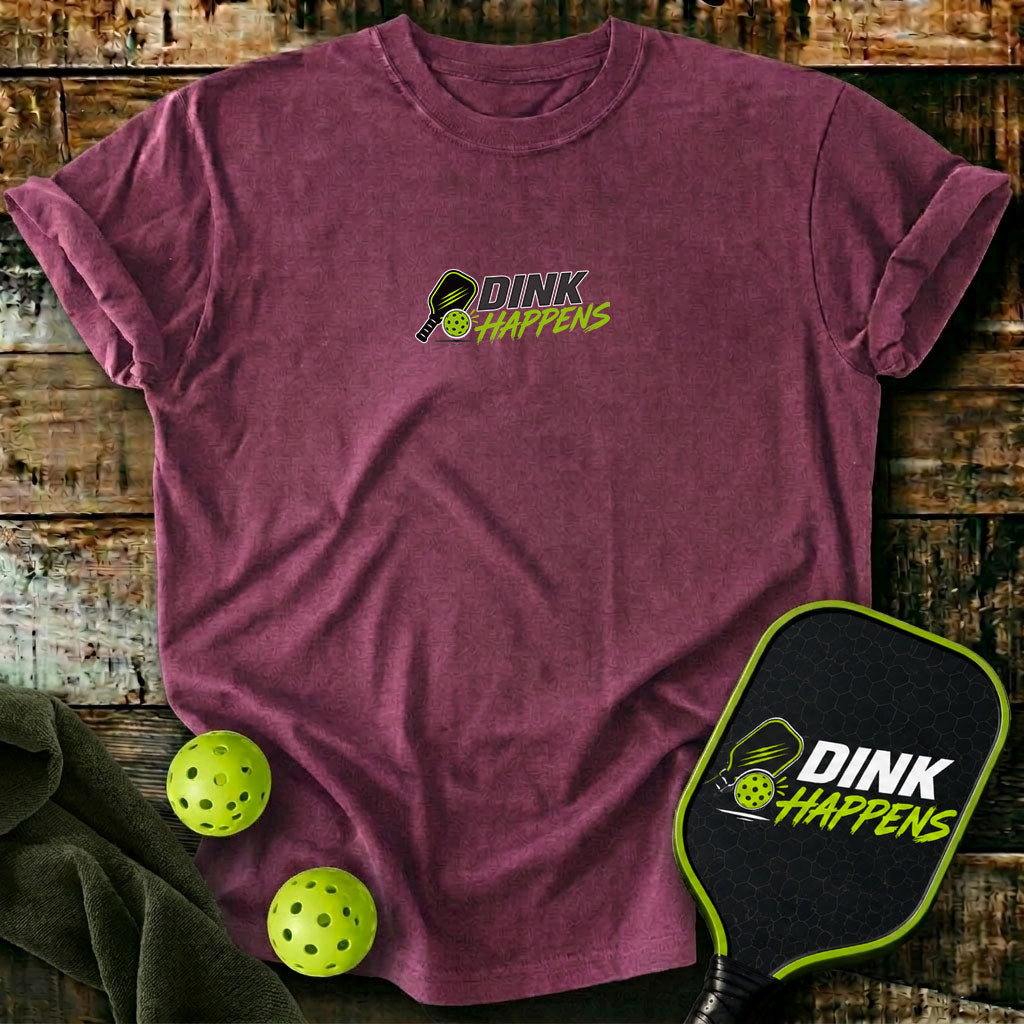 Dink Happens - Small Logo T-Shirt