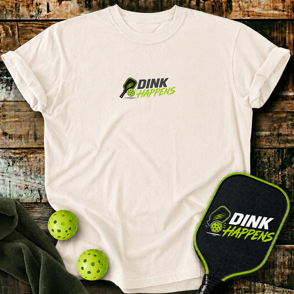 Dink Happens - Small Logo T-Shirt