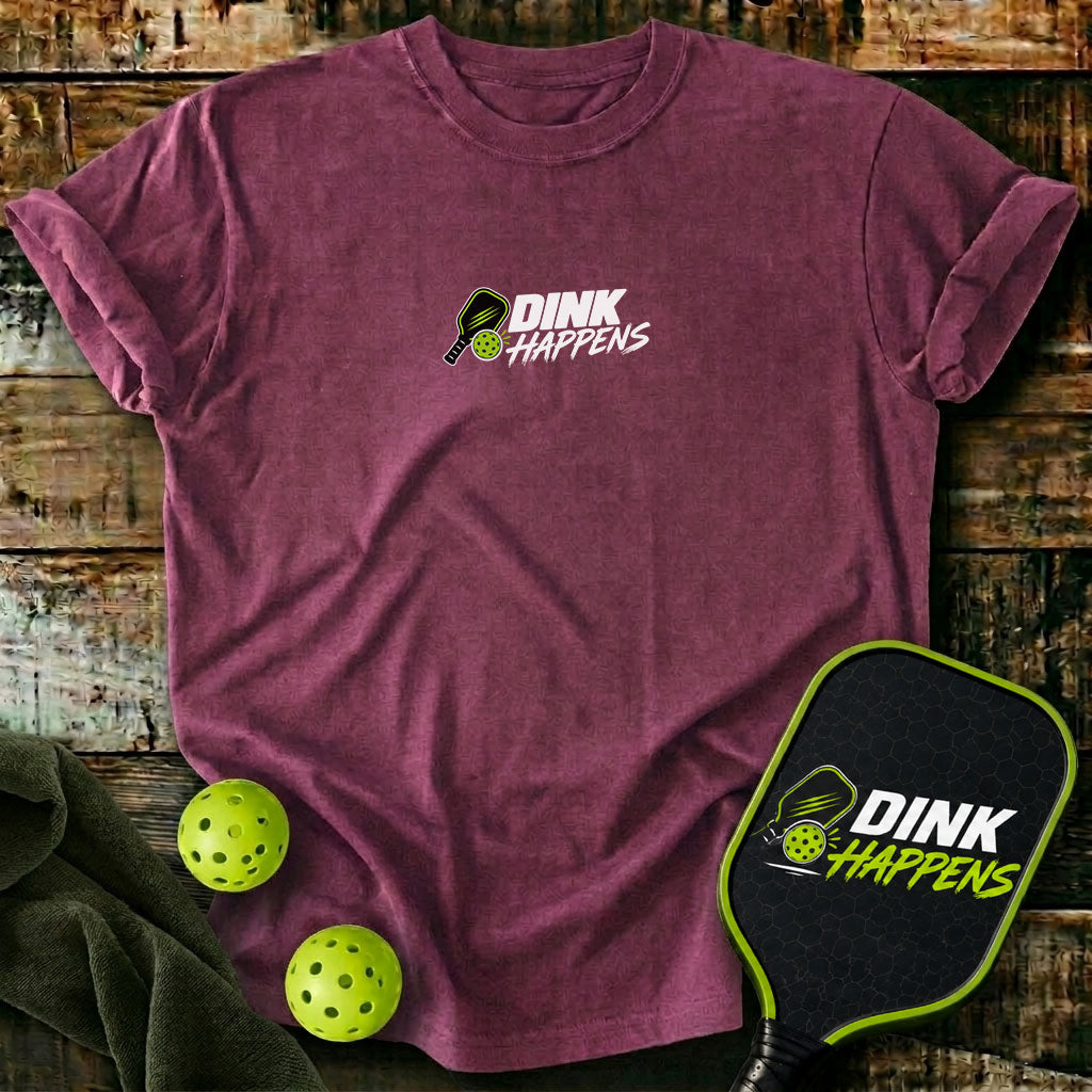 Dink Happens - Small Logo T-Shirt