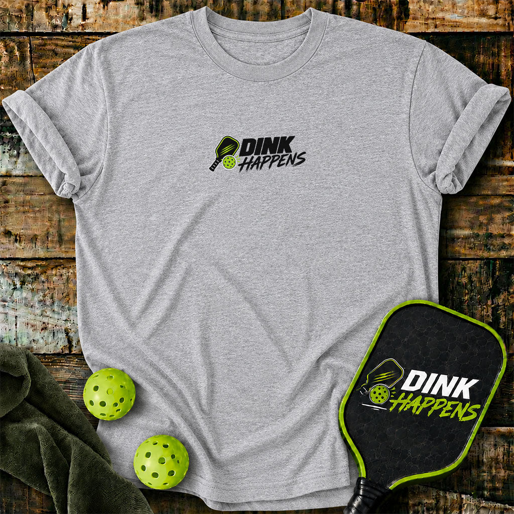 Dink Happens - Small Logo T-Shirt