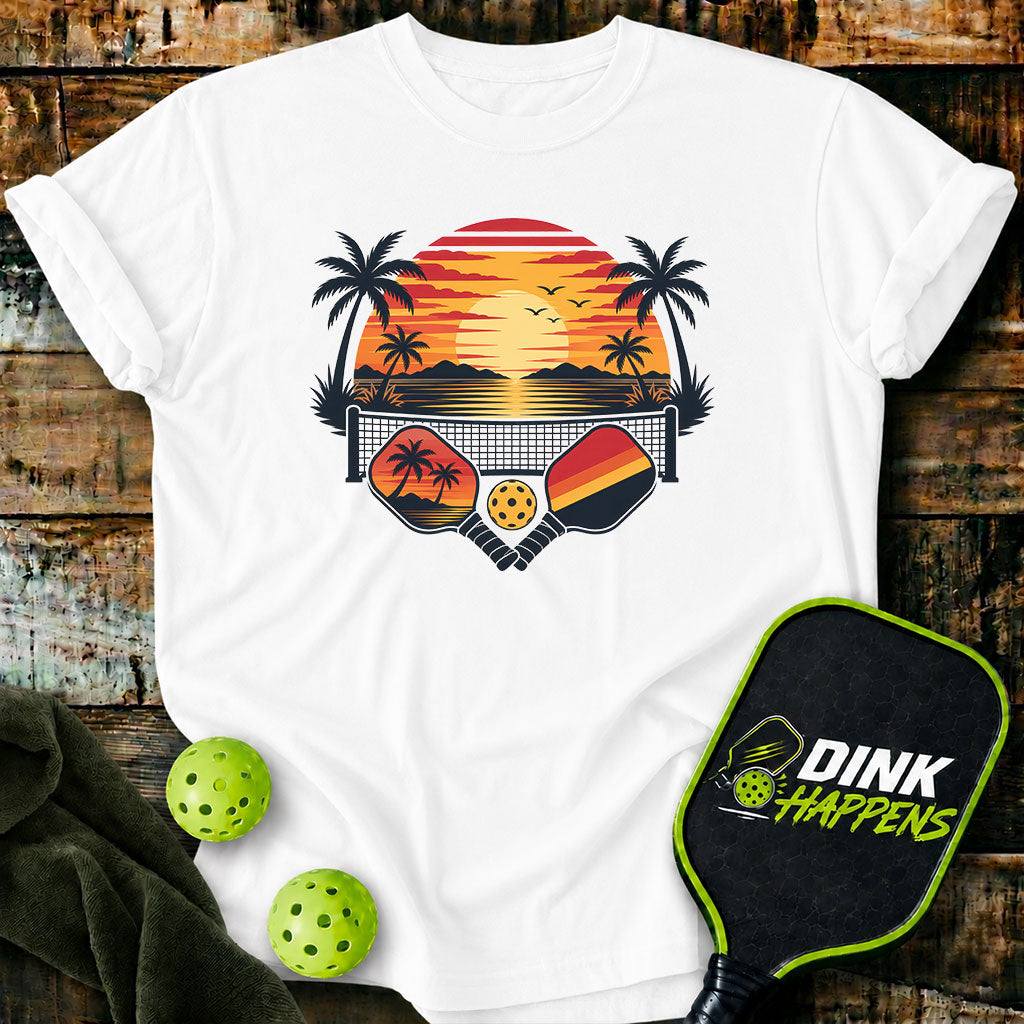 Sunset Pickleball T-Shirt