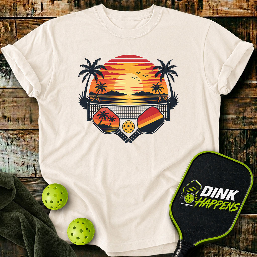 Sunset Pickleball T-Shirt